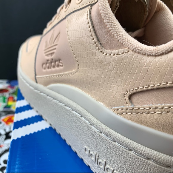 Adidas Forum Bold Platform Sneakers Pale Pink Womens - Picture 8 of 14